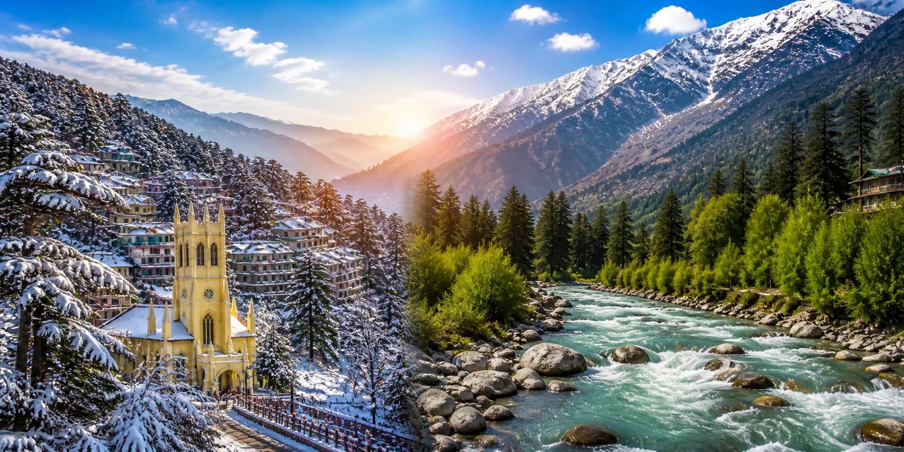 Shimla Manali Tour Package From Chandigarh