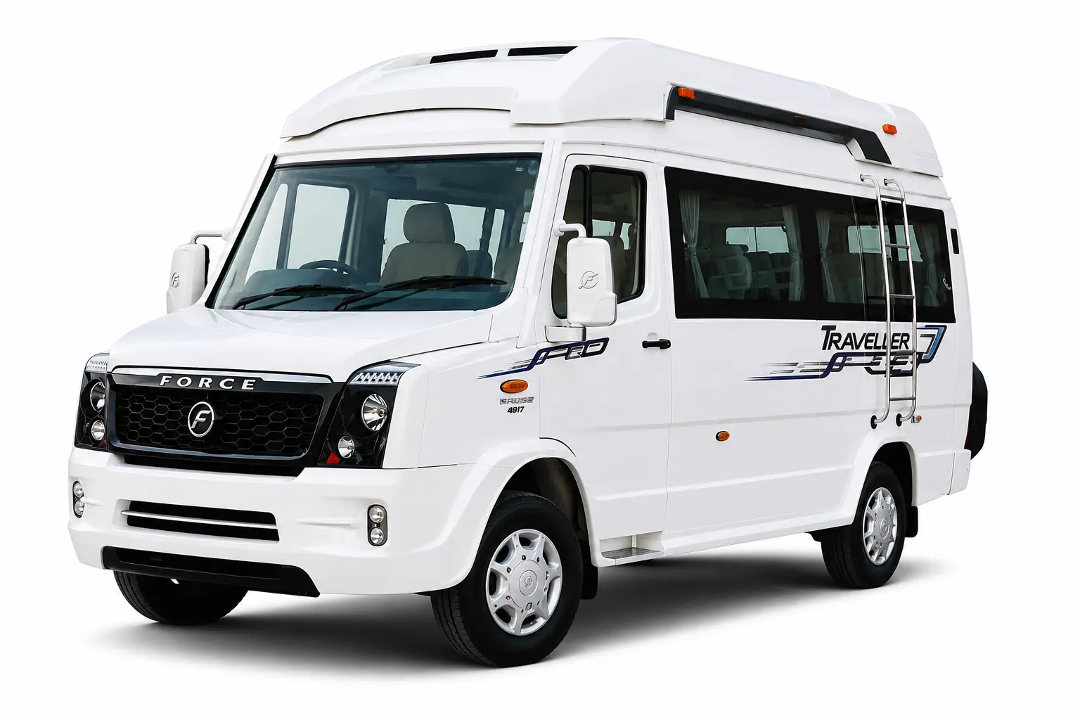 Tempo Traveller Force Force Tempo Traveller used by a Himachal DMC for group ground transport