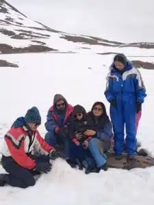 Happy Guests at Shinkula Pass