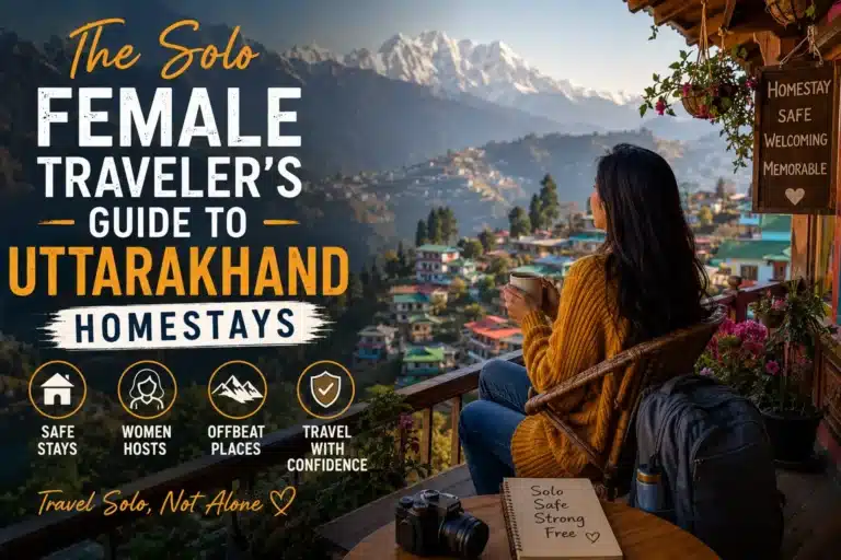 The Solo Female Traveler’s Guide to Uttarakhand Homestays: Your Safe Haven in the Himalayas