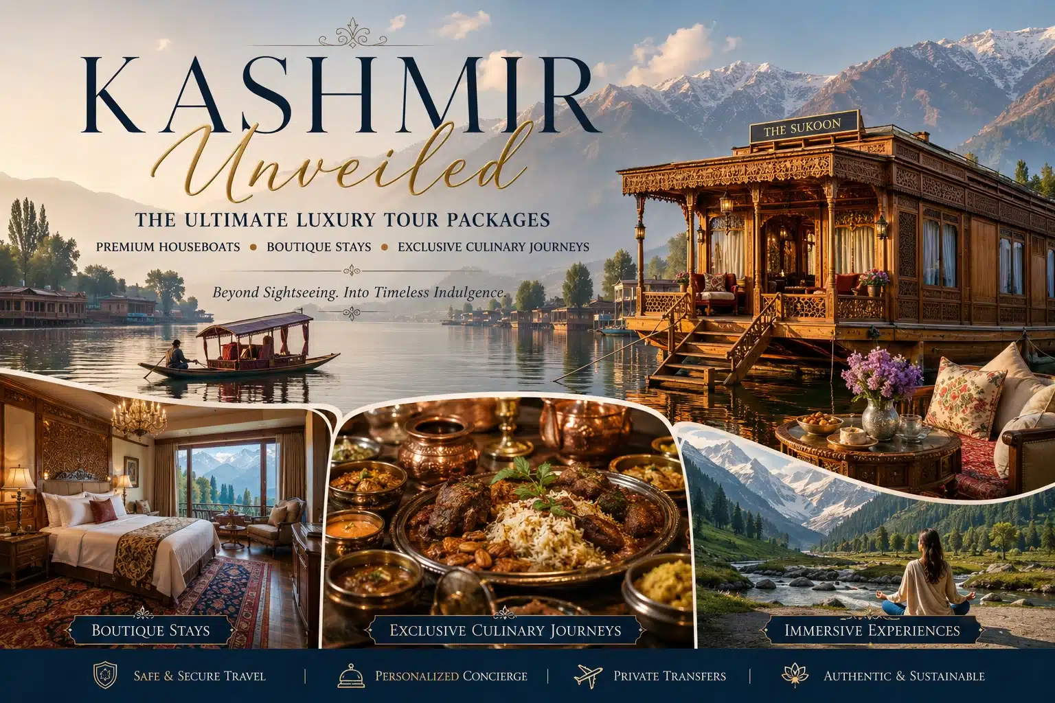 Luxury Kashmir Tour Packages