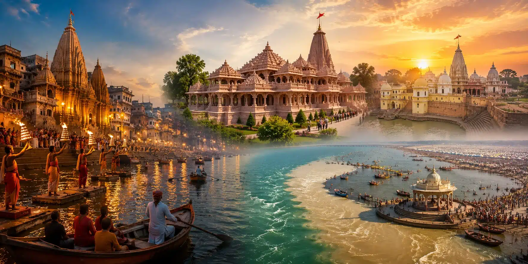 Spiritual Journey: Varanasi – Ayodhya – Prayagraj Tour Package