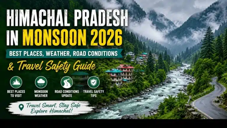 Himachal Pradesh in Monsoon 2026: Best Places, Weather, Road Conditions & Safety Guide
