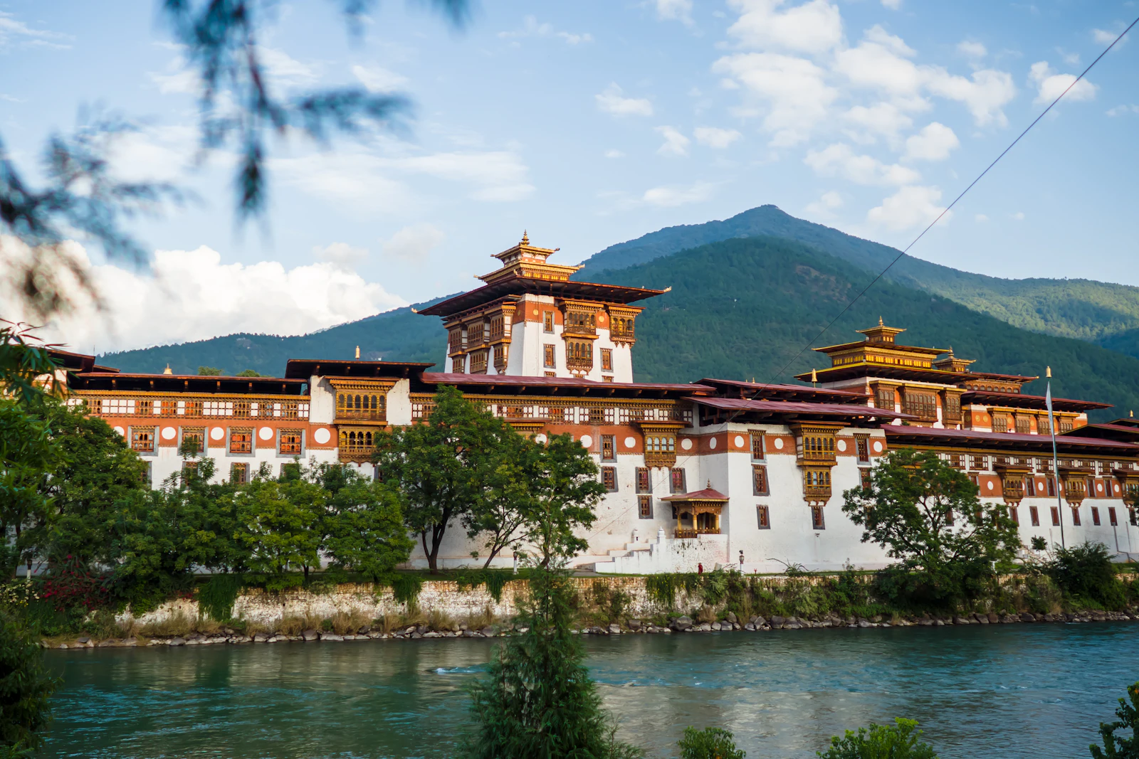 suzu abroad bhutan 2 Punakha Dzong beside the river, Bhutan