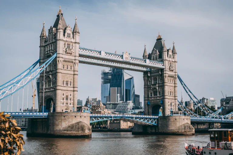 suzu abroad uk Tower Bridge and the City of London skyline